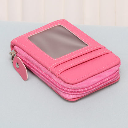 Women's Korean Style Portable Short Bank Ladies Wallets