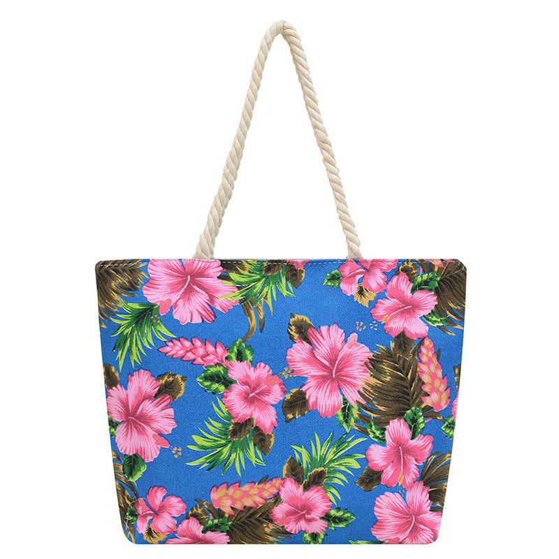 Women's Flower Cloth Fashion Ethnic Style Large Shoulder Bags