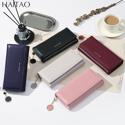 Casual Women's Stylish Multiple Slots Long Ladies Wallets