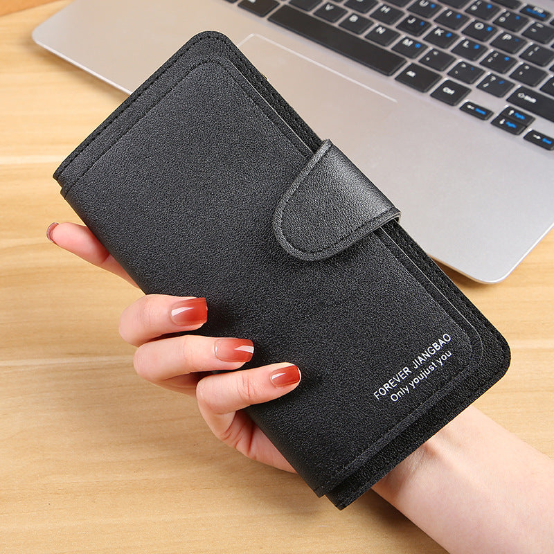 New Long Soft Mobile Hand-held Fashion Ladies Wallets