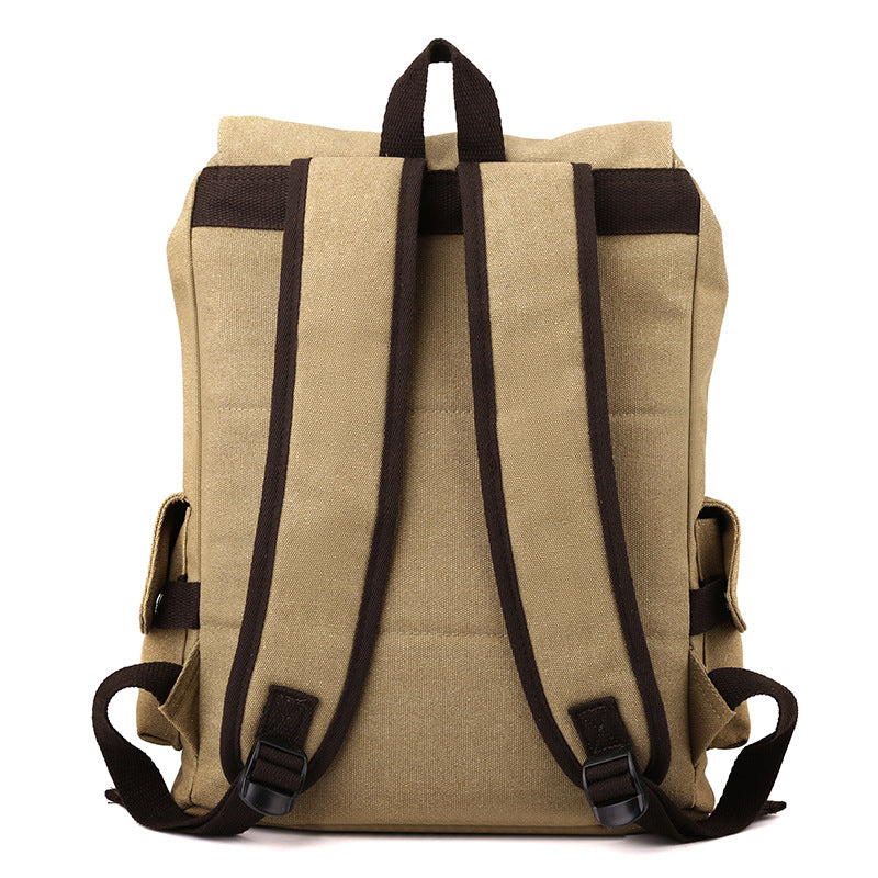 Autumn Retro Trendy Simple Large Capacity Backpacks