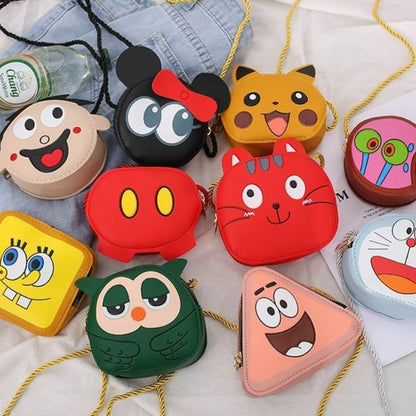 Children's Cute Cartoon Fashion Boys Toddler Mini Children's Shoulder Bags