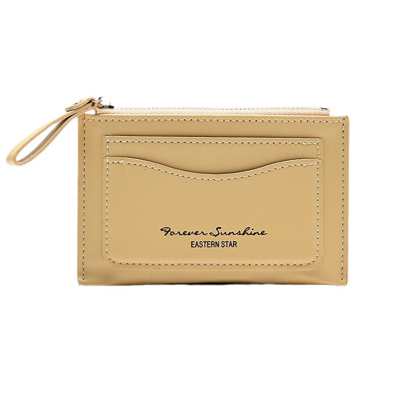 Women's Classic Korean Short Thin Simple Ladies Wallets