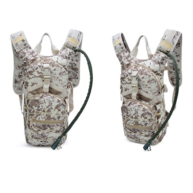 Sacs à dos de sport en tissu Oxford pour femmes et hommes, motif camouflage aquatique