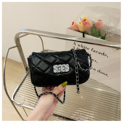 Women's Korean Style Fashion Summer Chain Simple Shoulder Bags