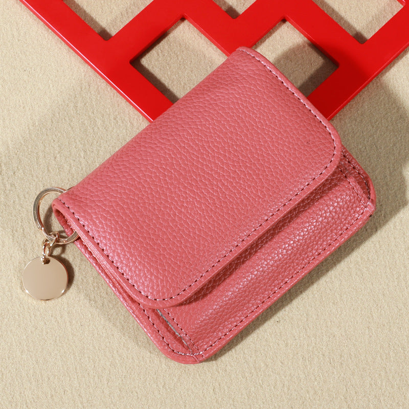 Women's Korean Style Solid Color Simple Ladies Wallets