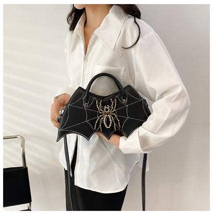 Women's Fashion Creative Handmade Spider Personality Embroidered Crossbody Bags