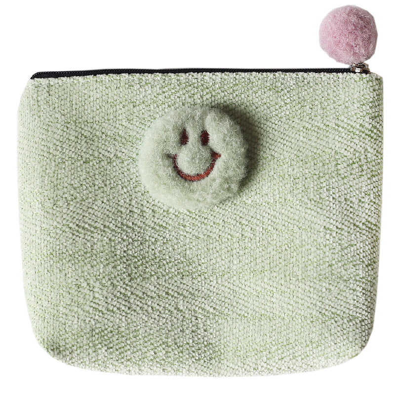 Portefeuilles compacts mini-mignons en peluche pour femmes