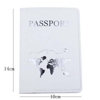 Paquet de passeport en cuir pour carte d'embarquement d'avion