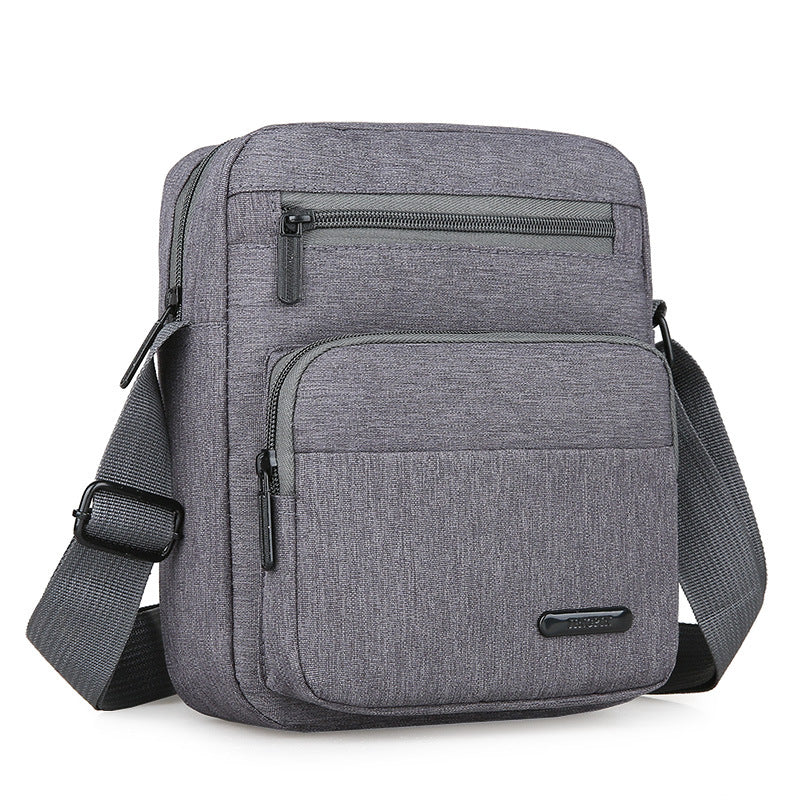 Sacs messagers horizontaux en tissu Oxford pour hommes