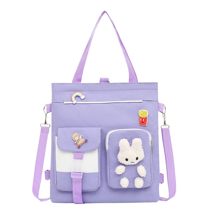 Waterproof Tuition Cartoon Junior High Portable Elementary School Students' Schoolbags