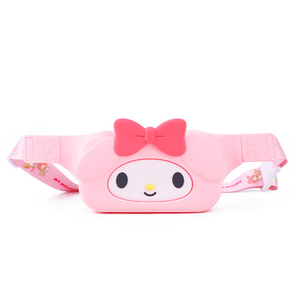 Sacs banane pour enfants Hello Kitty en silicone avec mélodie de dessin animé autorisés