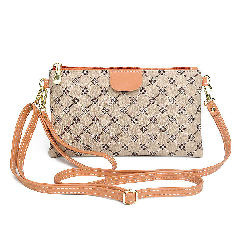 Women's Trendy Fashion Pattern Cloth Mobile Small Crossbody Bags