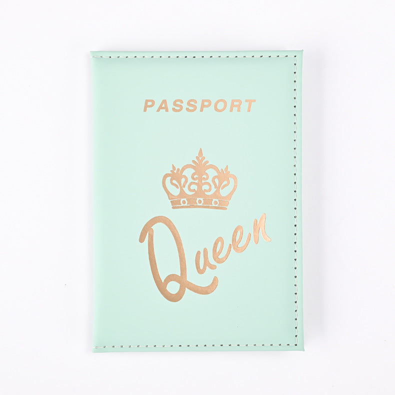 Paquet d'identification de billet de couverture de passeport au toucher peau unie