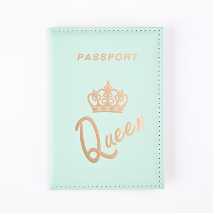 Paquet d'identification de billet de couverture de passeport au toucher peau unie