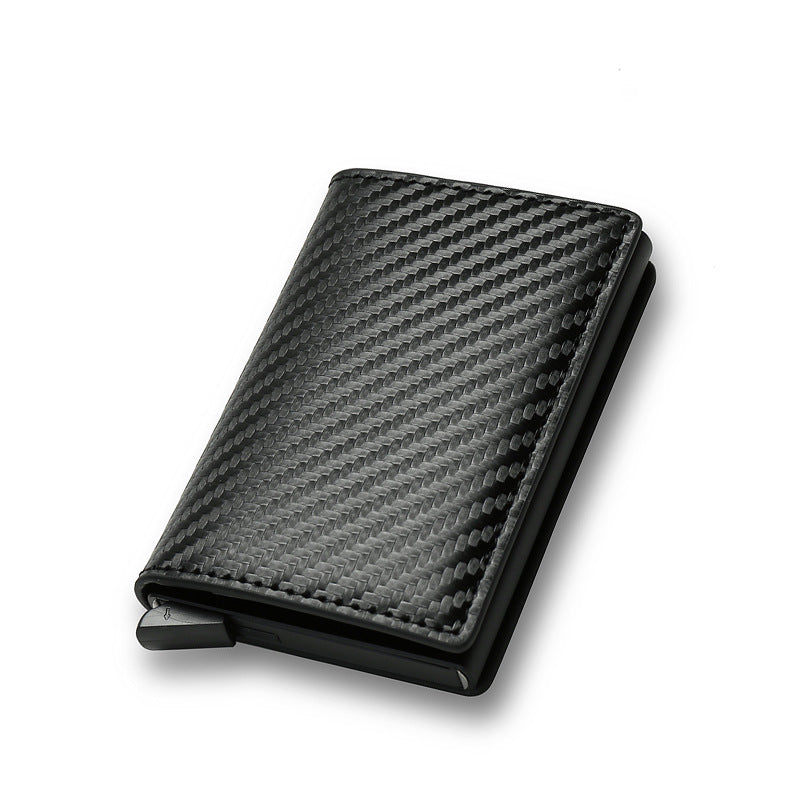 Men's Fashion Carbon Fiber Man's Short Men's Wallets