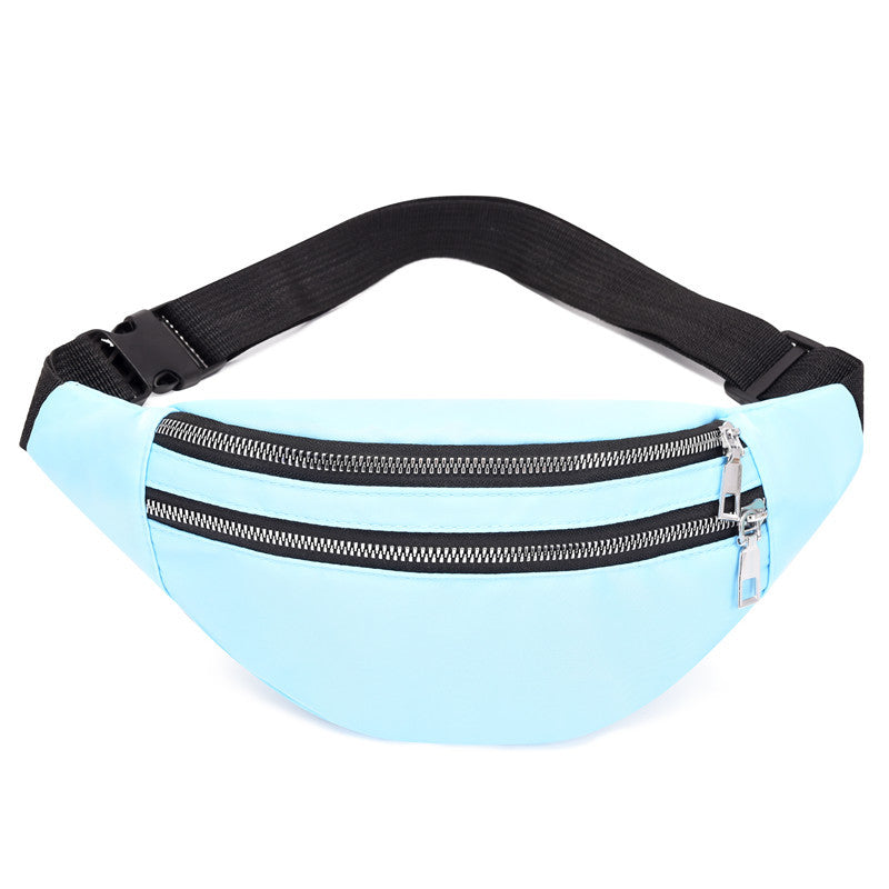 Waterproof Korean Style Fashion Large Capacity Men's Waist Packs