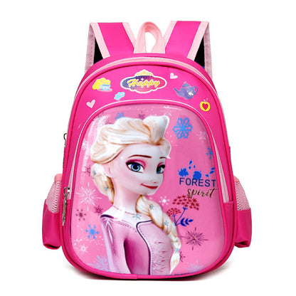 Sacs d'école maternelle à coque rigide pour enfants, motif dessin animé, jolie petite princesse