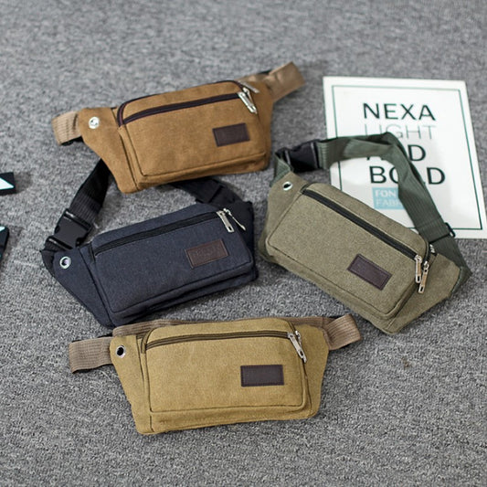 Women's & Men's & Canvas Fashion Business Collect Money Waist Packs