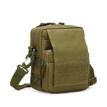 Army Fan Camouflage Leisure Small Saddle Sports Satchel