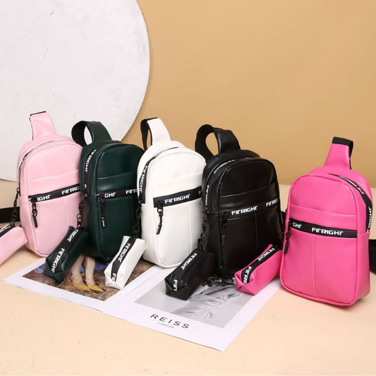 Women's Change Packet Hanging Trendy Fashion Solid Waist Packs