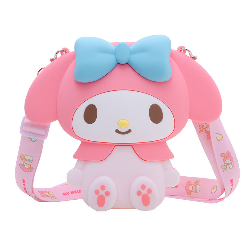 Graceful Silicone Authorized Cute Melody Clow Children's Coin Purse