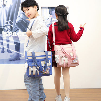 Fashion Tuition Can Boys Art Cram Elementary School Students' Schoolbags