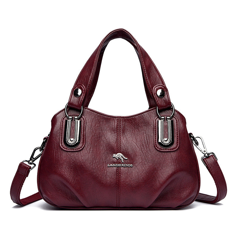 Attractive Slouchy Large Capacity Shell Mother Handbags