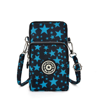 Korean Style Mobile Female Fabric Halter Phone Bags