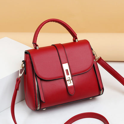 Women's Retro Fashion Soft Leather Portable Bags