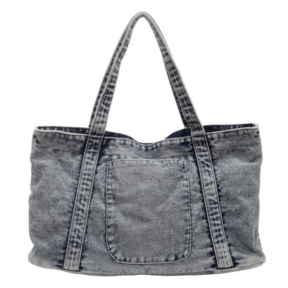 Women's Trend Denim Fashion Simple Temperamental Retro Shoulder Bags