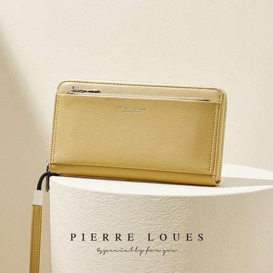 Women's Elegant Pierre Long Multifunctional Clutch Ladies Wallets