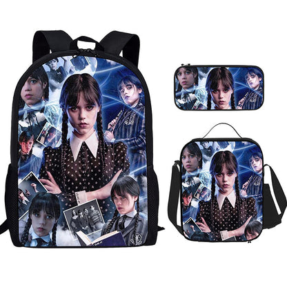 Adams Wednesday Three-piece Nylon High Quality Elementary School Students' Schoolbags