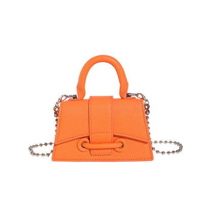 Candy Color Texture Niche Design Mini Handbags