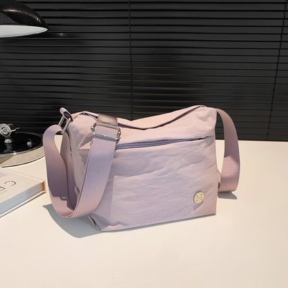 Women's & Men's & Summer Nylon Cloth Korean Couple Shoulder Bags