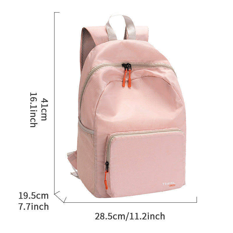 Attractive Folding Portable Large Capacity Lightweight Backpacks