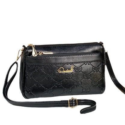 Glamorous Unique Soft Leather Mother Stall Crossbody Bags