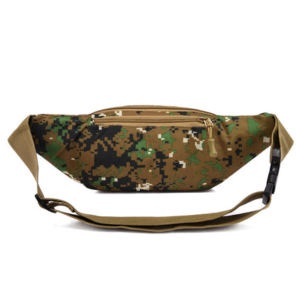 Camouflage Field Fashion Trendy Running Cycling Men's Waist Packs