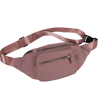 Women's Korean Running Personal Trendy Leisure Nylon Waist Packs