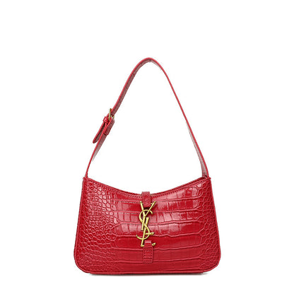 Crocodile Pattern Baguette Today Popular Trendy Shoulder Bags