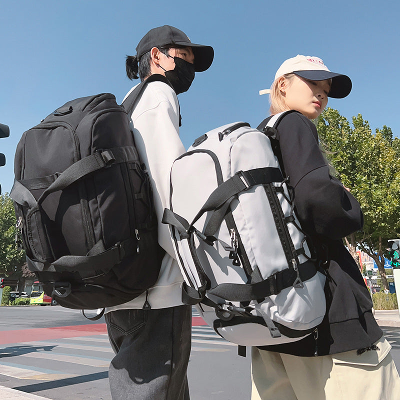 Basket-ball portable à décompression de grande capacité, séparation sèche et humide avec sacs de voyage