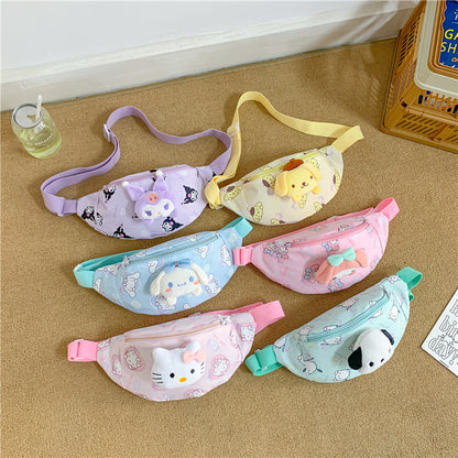 Children's Mini Good-looking Trendy Minority Cute Cartoon Children's Waist Packs