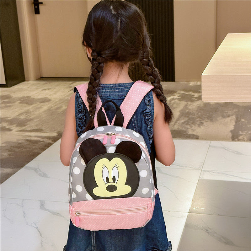 Sacs d'école maternelle Mickey pour enfants, élégants, souples et glamour