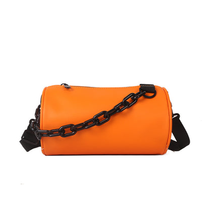 Women's & Men's & Trendy Street Fashion Cylinder Too Crossbody Bags