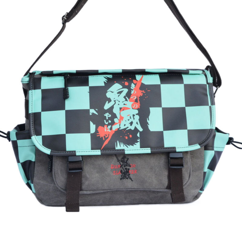 Sacs messagers pour hommes en toile One Piece de Totoro périphérique