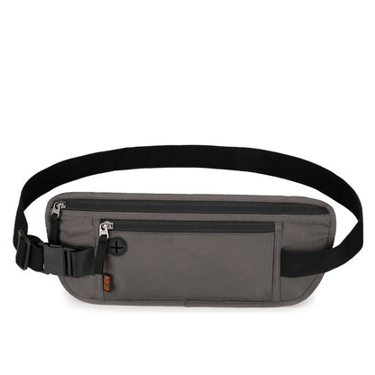 Men's Portable Overseas Document Passport Invisible Mobile Men's Waist Packs