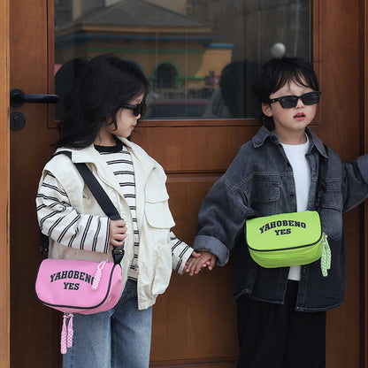 Sacs à main en toile coréenne pour enfants, petits garçons, à la mode