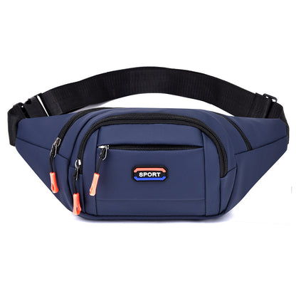 Men's Retro Large Capacity Slanted Construction Site Men's Waist Packs