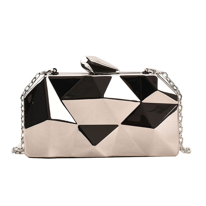 Acrylic Western Style Water Cube Clutch Bags