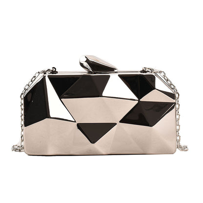 Acrylic Western Style Water Cube Clutch Bags